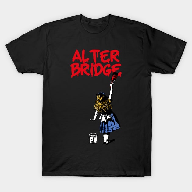 alter and the paint girl T-Shirt by j and r